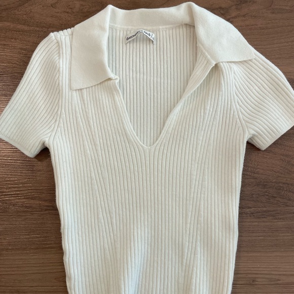 Abercrombie & Fitch Tops - Abercrombie and Fitch tight sweater polo